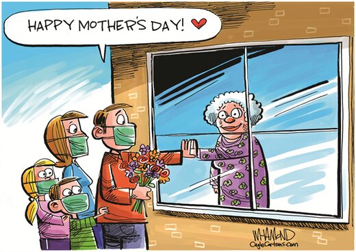 ببینید: کرونا روز جهانی مادر را هم خراب کرد!