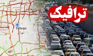 ترافیک سنگین در محورهای منتهی به تهران