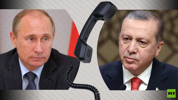 رایزنی تلفنی پوتین و اردوغان حول سه محور