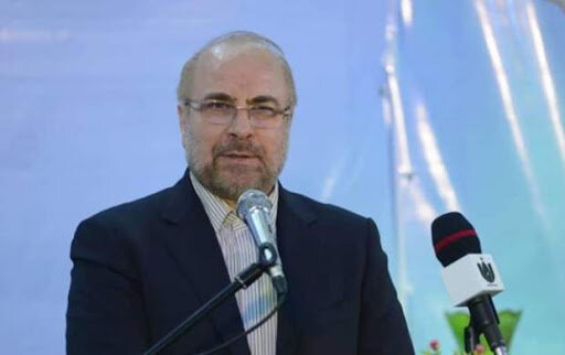 سخنرانی روز قدس قالیباف در یک مکان متفاوت / با تدبیر سردار سلیمانی اسرائیل در جنگ 33 روزه یک متر هم نتوانست به خاک لبنان تجاوز کند