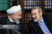 تقدیر ویژه رئیس جمهور از تلاش‌ها و خدمات ارزنده علی لاریجانی در ریاست ۳ دوره مجلس