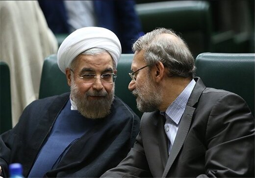 آینده سیاسی لاریجانی و روحانی چه می شود؟/ برخی،دوستان نظام را یک به یک از قطار انقلاب هُل می‌دهند