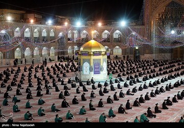 آئین شکرانه بازگشایی حرم مطهر رضوی