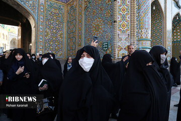 بازگشایی صحن حرم حضرت معصومه (س) در قم