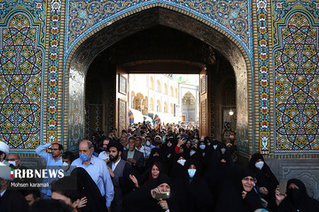 بازگشایی صحن حرم حضرت معصومه (س) در قم