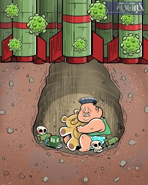 تصویر لو رفته از مخفیگاه کیم جونگ اون!