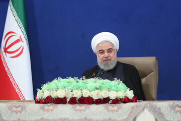 روحاني يهنئ باليوم الوطني لجمهورية اذربيجان