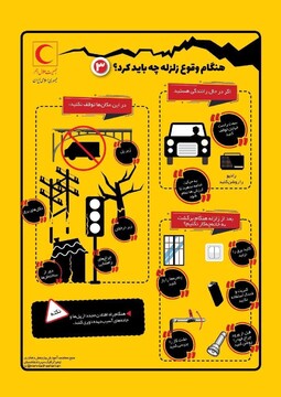 هنگام وقوع زلزله چه باید کرد؟