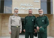 جزئیات دیدار فرمانده کل ارتش با سردار حاجی زاده +عکس