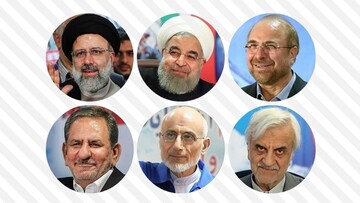 سرنوشت ۶ کاندیدای ریاست جمهوری سال ۹۶ سرنوشت ۶ کاندیدای ریاست جمهوری سال ۹۶