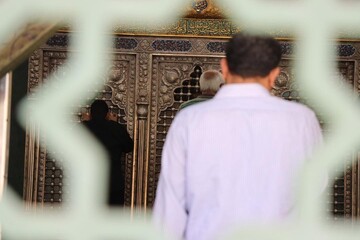 تصاویری از بازگشایی حرم حضرت زینب (س)