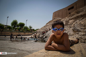 تصاویر | "چشمه علی" استخر ۵ ستاره رایگان برای جنوب شهری‌ها!