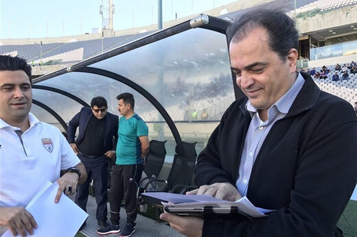 ببینید | بدترین سوتی پیمان یوسفی موقع گزارش فوتبال