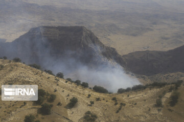 تصاویر | عملیات مهار آتش خائیز