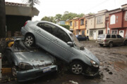 ببیند | طوفان استوایی آماندا جان دست‌کم ۱۴ نفر را در السالوادور گرفت