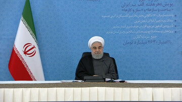 President Rouhani inaugurates nine projects