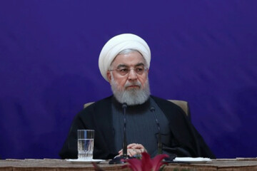 الرئيس روحاني : عار على رئيس يرفع الانجيل ليقتل الابرياء
