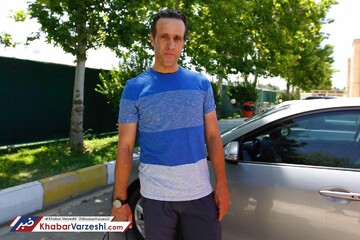 علی کریمی ورزش را رها نمی‌کند/عکس