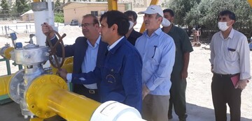تامین سوخت گاز تلمبه خانه شهید سیفی (آسار) پلدختر