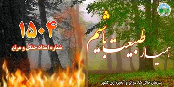 در جنگل‌ها و مراتع آتش روشن نکنید