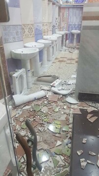 ‏زلزله ۵/۷ ریشتری در منطقه بیرم در جنوب استان فارس