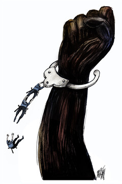 ببینید جورج فلوید با پلیس آمریکا چه کرد! 