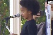 ببینید | رپ خوانی ضد نژادپرستی کودک ۷ ساله در بریتانیا!