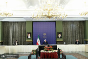 تصویری از اولین جلسه شورای عالی امنیت ملی با ترکیب جدید سران قوا/ هم قالیباف آمد هم ظریف و شمخانی