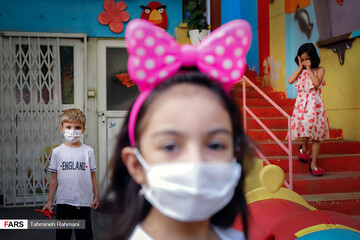 تصاویر | بازگشایی مهدهای کودک با رعایت اصول کرونایی