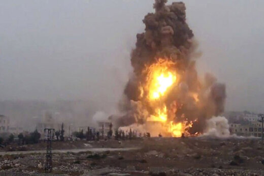انفجار در نزدیکی پایگاه نظامیان آمریکایی در عراق