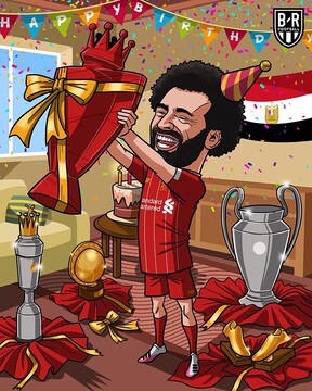 اینم کادوی ویژه تولد محمد صلاح!