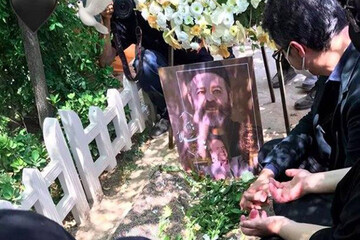 عکس | خانه ابدی زنده‌یاد استاد محمدعلی کشاورز