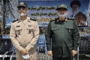 رزمایش موشکی ارتش در شمال اقیانوس هند