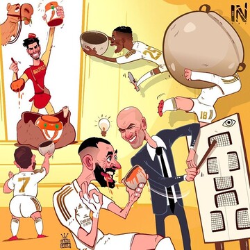 ببینید: معجون مارکوپولوی رئال مادرید، جواب داد!