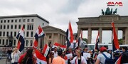 قانون سزار، سوری‌ها را در آلمان به خیابان کشاند