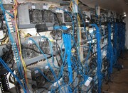 کشف ۹۶ دستگاه ماینر از یک کارخانه متروکه در اصفهان