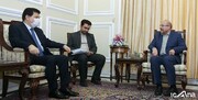 در دیدار قالیباف با رئیس مجلس سوریه و سفیر روسیه چه گذشت؟