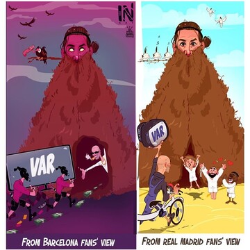 پشت‌پرده گل جنجالی رئال با کمک VAR لورفت!