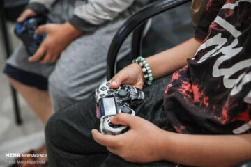 تصاویر | تفریح تابستانی کودکان در روزهای کرونایی