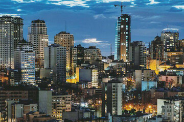 ببینید | تصویری از آسمان‌خراش‌های تهران