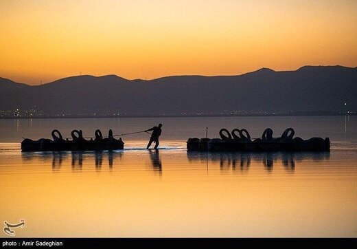 دریاچه مهارلو در شیراز