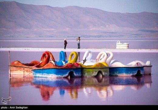 دریاچه مهارلو در شیراز