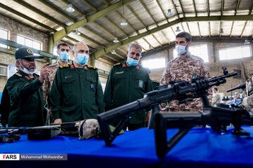 تصاویر | رونمایی از دستاوردهای دفاعی سپاه