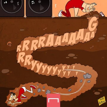 ببینید: پیشکسوت منچستری‌ها رفت تو غار!