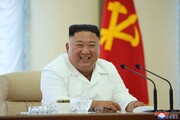 رهبر کره شمالی در انظار ظاهر شد/عکس
