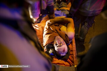آتش سوزی و انفجار در مرکز درمانی در تجریش