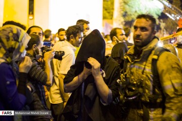 آتش سوزی و انفجار در مرکز درمانی در تجریش
