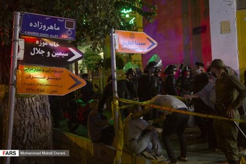 آتش سوزی و انفجار در مرکز درمانی در تجریش