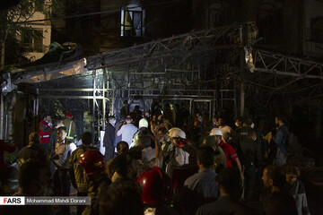 ببینید | حادثه دلخراش در مرکز درمانی «سینا» به روایت تصویر