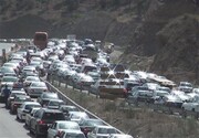 ترافیک سنگین از تهران تا قزوین
